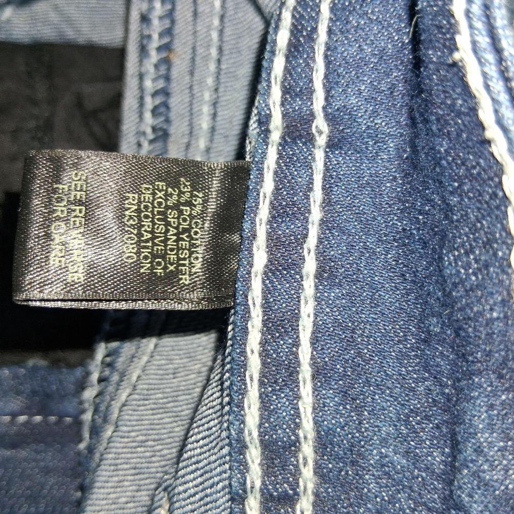 CATO premium Classic Blue Boot Cut Women's Jeans Size  8 - Picture 12 of 16